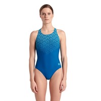 WOMEN'S ARENA KIKKO V SWIMSUIT V BACK GRAPHIC