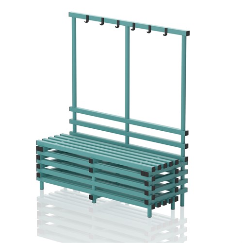 Bänk m. Förvaring Hängare BH(ST)