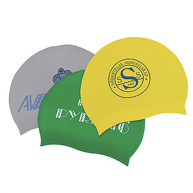 Latexbadmössa med tryck