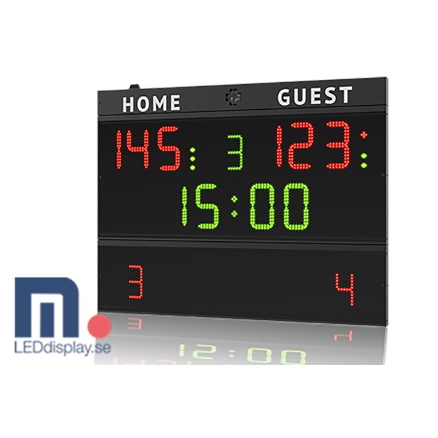 Resultattavla Vattenpolo MR554Lx200