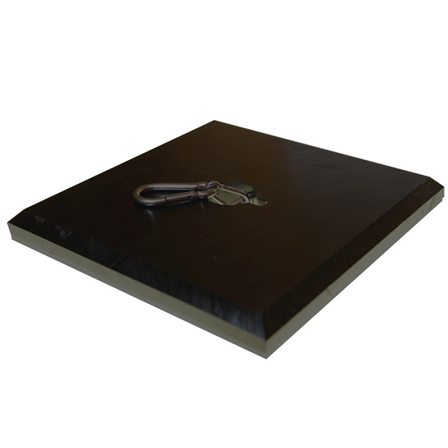 Bottenfäste nedsläppsanordning