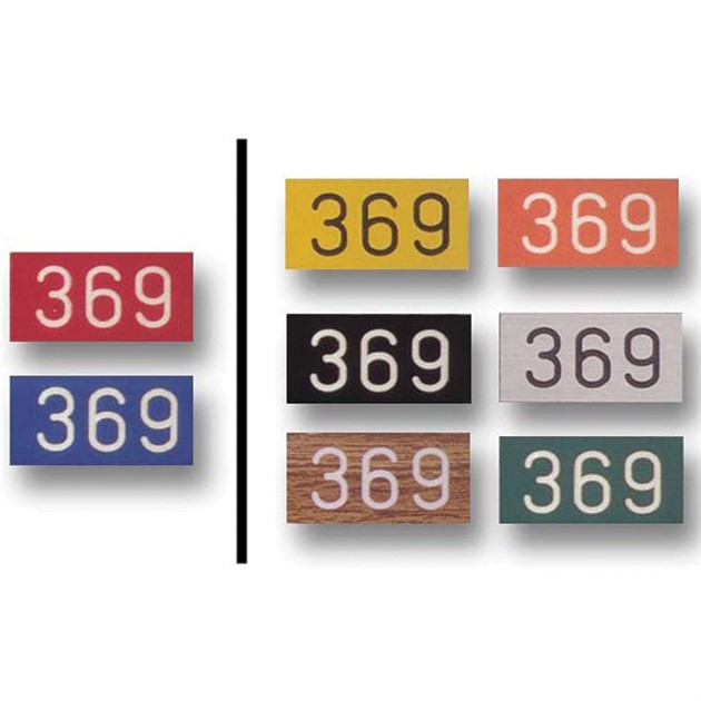 Nummerskylt för dörr