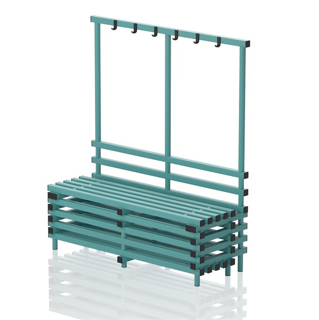 Bänk m. Förvaring Hängare BH(ST)