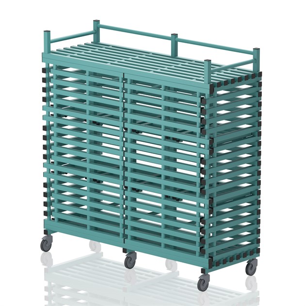 Förvaringsvagn GIGA12 Topphylla