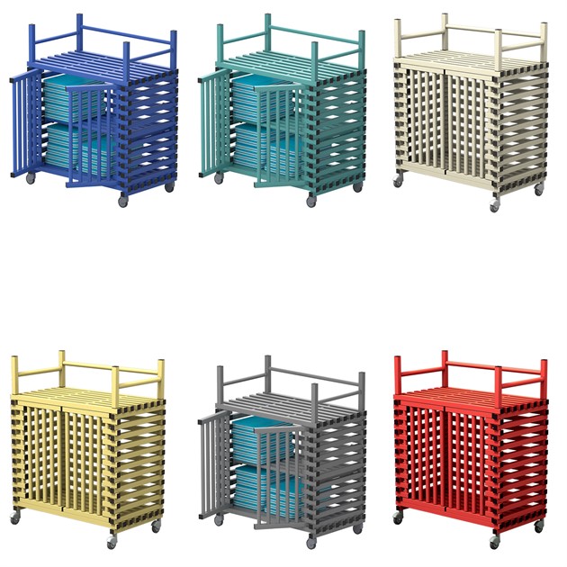 Förvaringsvagn T(L) Topphylla