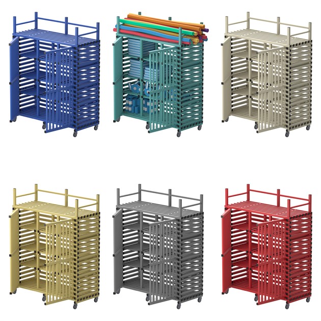 FörvaringsvagnMEGA12 Topphylla