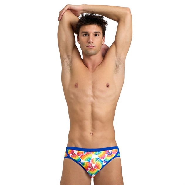 MEN'S ARENA PRIDE SWIM BRIEFS