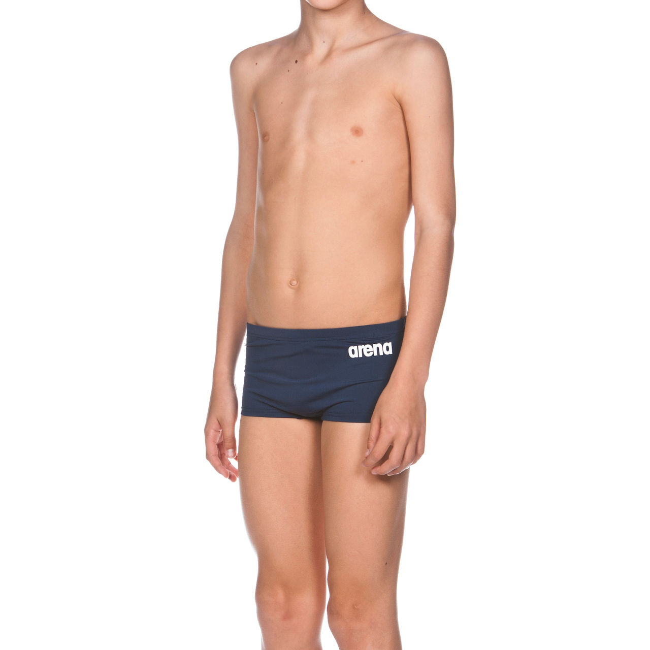 Costume Da Bagno Arena Solid Squared Short Jr - Culotte Per Bambini, Nuoto E Pallanuoto